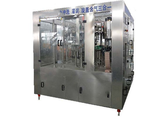 China SUS304 sprankelende Kleine Plastic het Flessenvullenmachine van het Drank Bottelende Materiaal leverancier