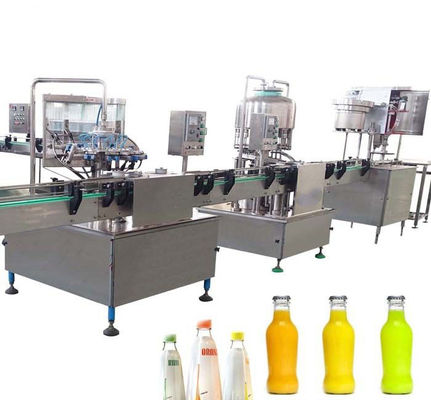 China Gemakkelijk stel Sprankelende Drank het Vullen Machine/Sodawater het Vullen Machine in werking leverancier