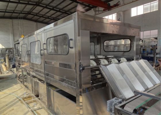 China Roestvrij staal het Flessenvullenmachine van het 5 Gallonwater met PLC Touch screen leverancier
