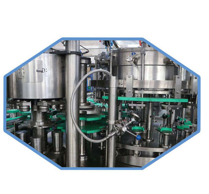 Drankblik het Vullen Machine, 2-1 Volledige Automatische Sprankelende Sapmachine leverancier