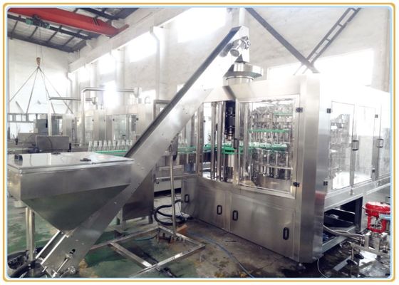 SUS304 flesje Vloeibare Drank het Vullen Machine, Sprankelende Drank het Vullen Machine leverancier