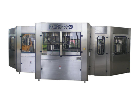 3 in 1 Aseptische Sap het Vullen Machine 5000-30000BPH leverancier