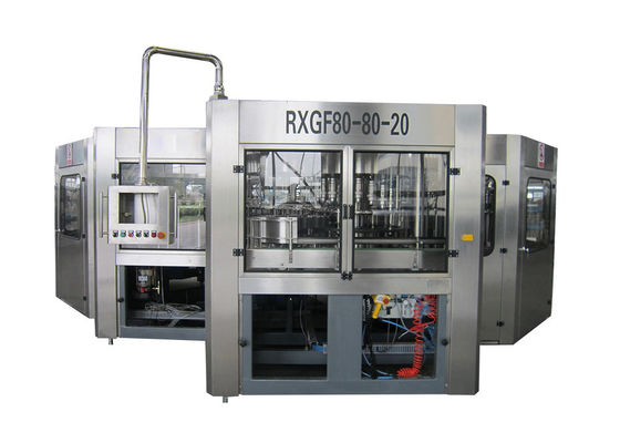 Sprankelend Drank Bottelend Materiaal 3 in het 1 Vullen Monoblock leverancier